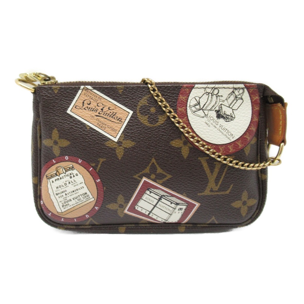 Louis Vuitton Accessory Mini Patch Brown Pouch Po… - image 2